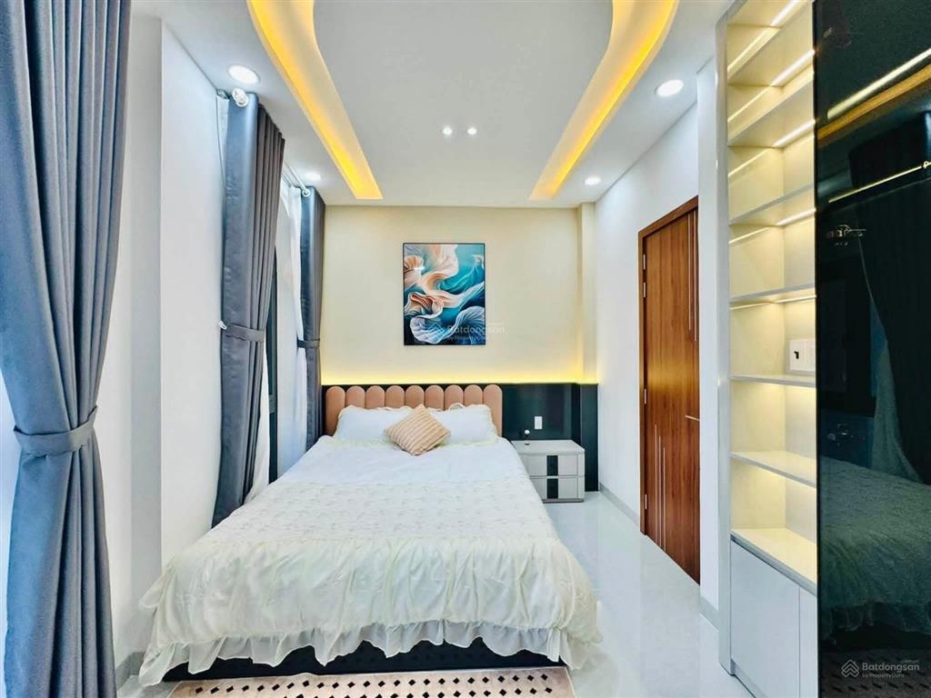 Hxhnhà mới đẹpfull nội thất76m2ngang 7,6m5 tầng4pn6wcgần thống nhất p16 gvchỉ 8,65 tỷ tl