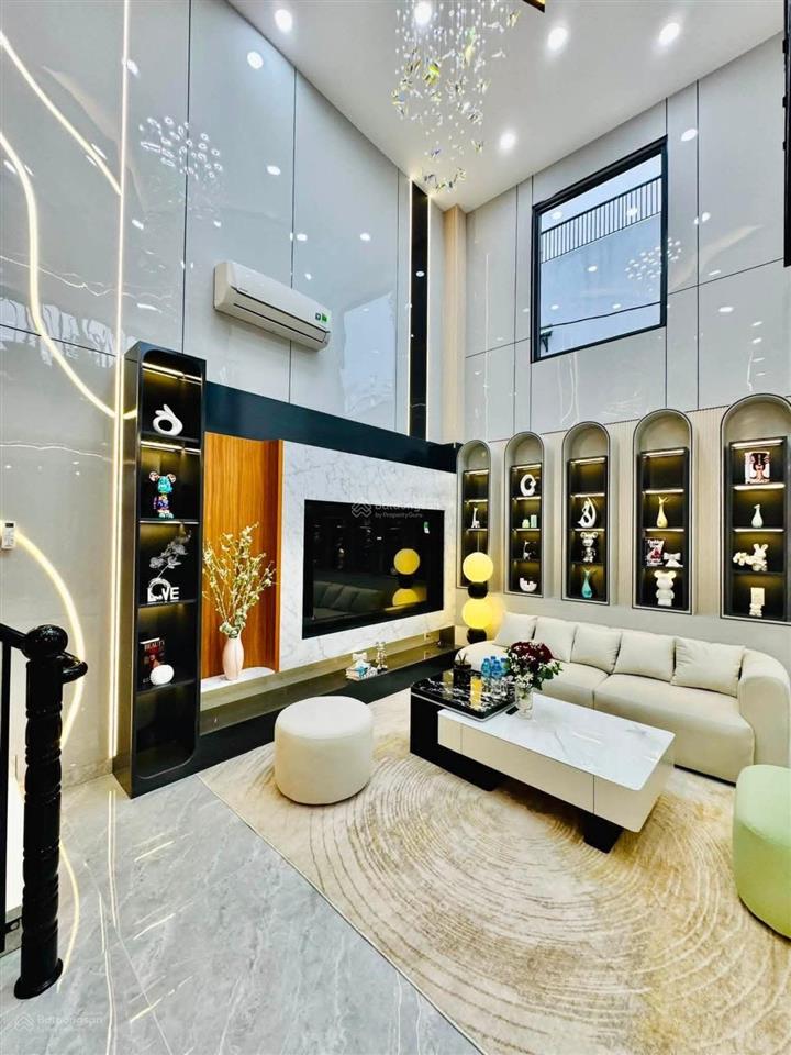 Hxhnhà mới đẹpfull nội thất76m2ngang 7,6m5 tầng4pn6wcgần thống nhất p16 gvchỉ 8,65 tỷ tl