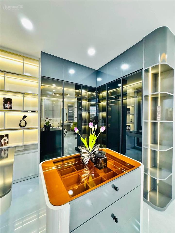 Hxhnhà mới đẹpfull nội thất76m2ngang 7,6m5 tầng4pn6wcgần thống nhất p16 gvchỉ 8,65 tỷ tl