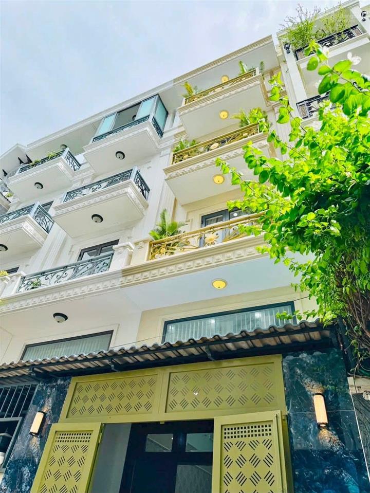 Hẻm xe hơi vào nhàmới đẹp full nội thất60m25tầng4pnphạm văn chiêu p9 gvchỉ 7,89tỷ tl