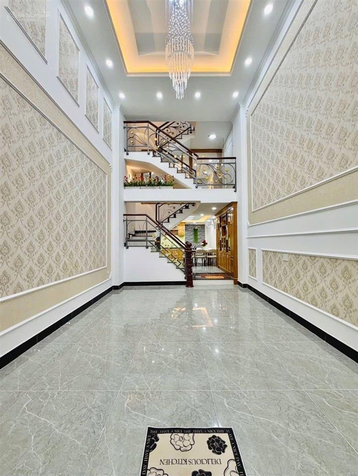 Hẻm xe hơi vào nhàmới đẹp full nội thất60m25tầng4pnphạm văn chiêu p9 gvchỉ 7,89tỷ tl