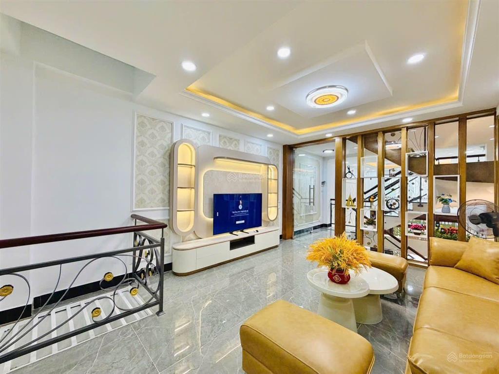 Hẻm xe hơi vào nhàmới đẹp full nội thất60m25tầng4pnphạm văn chiêu p9 gvchỉ 7,89tỷ tl