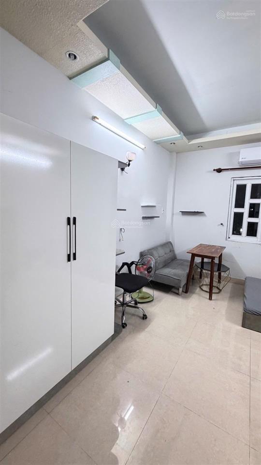 Hẻm 10m thông 75m2  5tầng 6 phòng chdv full nội thất thu nhập 24triệu/th gần lê văn thọ gv, 9,2 tỷ
