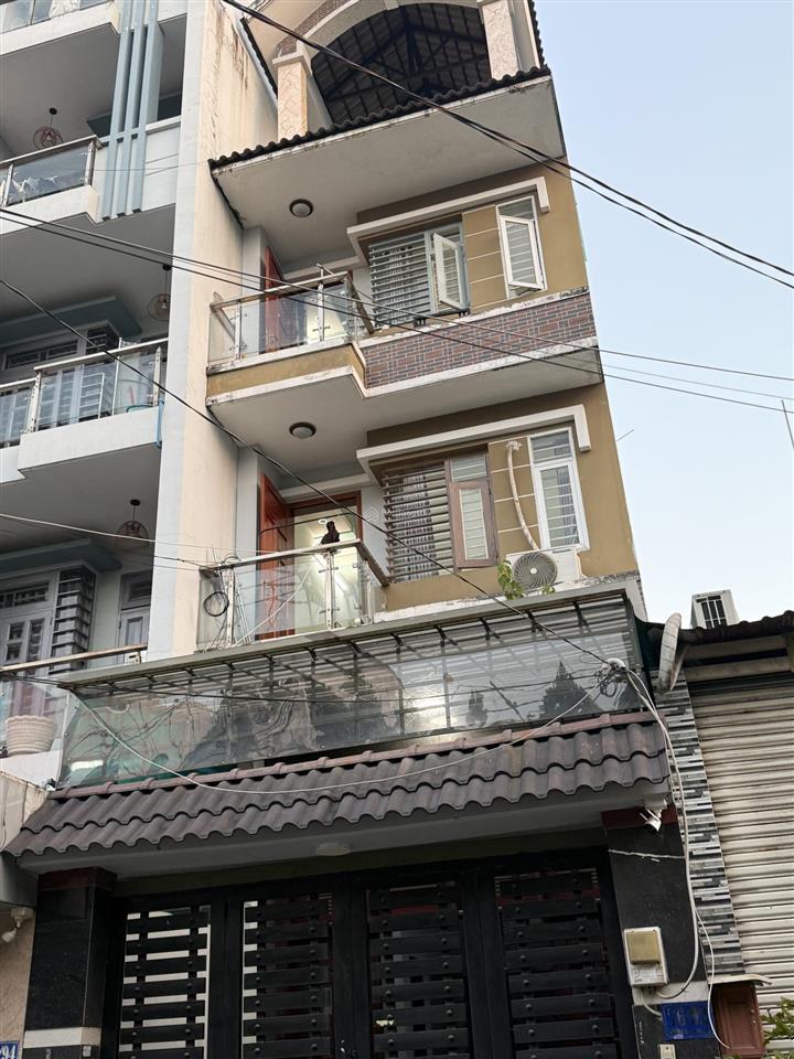 Hẻm 10m thông 75m2  5tầng 6 phòng chdv full nội thất thu nhập 24triệu/th gần lê văn thọ gv, 9,2 tỷ
