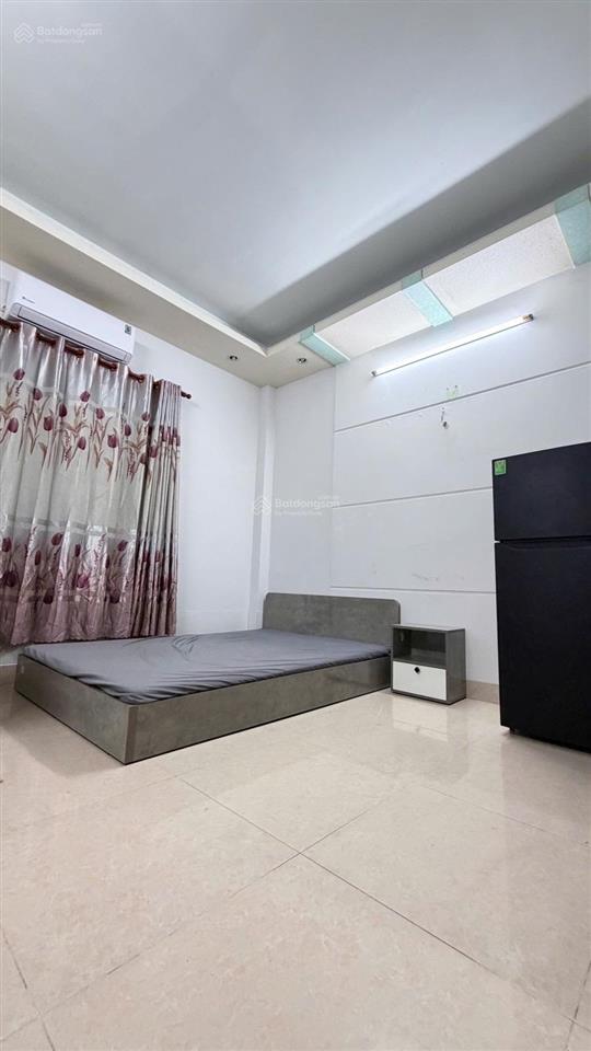 Hẻm 10m thông 75m2  5tầng 6 phòng chdv full nội thất thu nhập 24triệu/th gần lê văn thọ gv, 9,2 tỷ