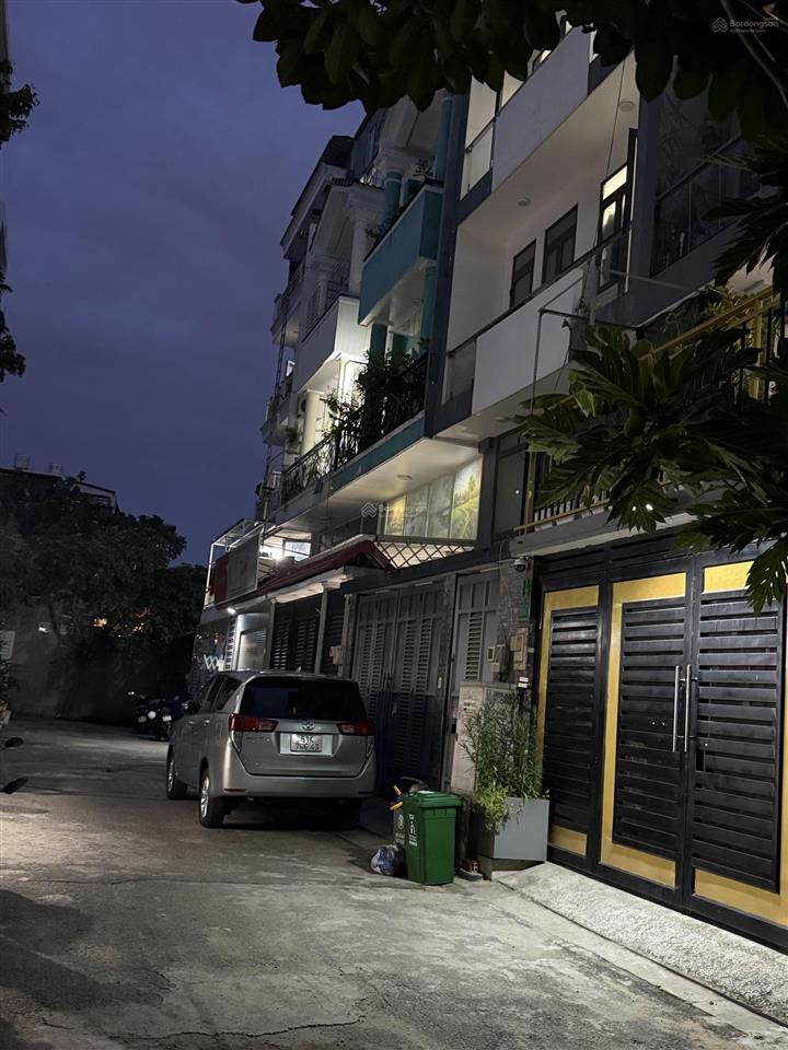 Hẻm xe hơi 6m vào nhàđẹp o ngay54m2ngang 5,7m5tầng4pnnguyễn thái sơn p5 gvchỉ 8tỷ4 tl