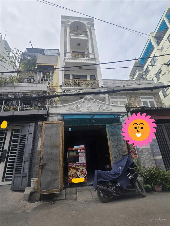 Hẻm xe hơi 6m thôngsát mặt tiềnnhà ở ngay 60m25tầng6pnphạm văn chiêu, p.an hội tâychỉ 8tỷ tl
