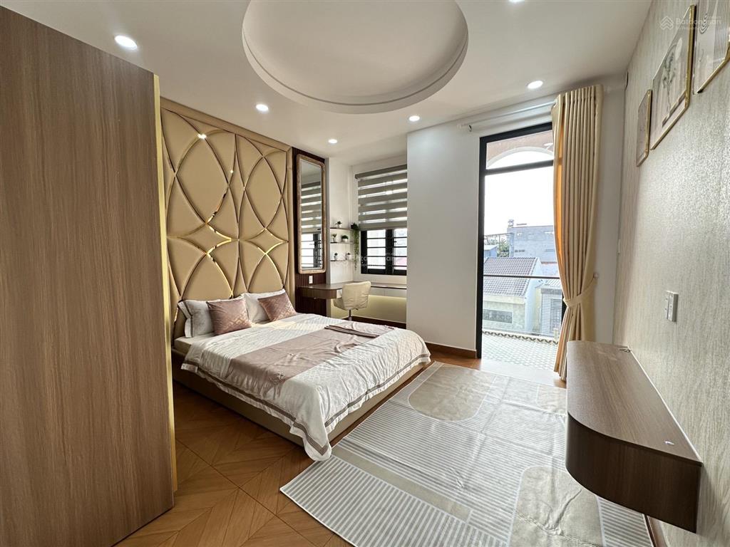 Hẻm xe hơi 8m vào nhàmới đẹp o ngayfull nội thất68m24tầng4pnphan huy ích p12 gvchỉ 8tỷ3 tl