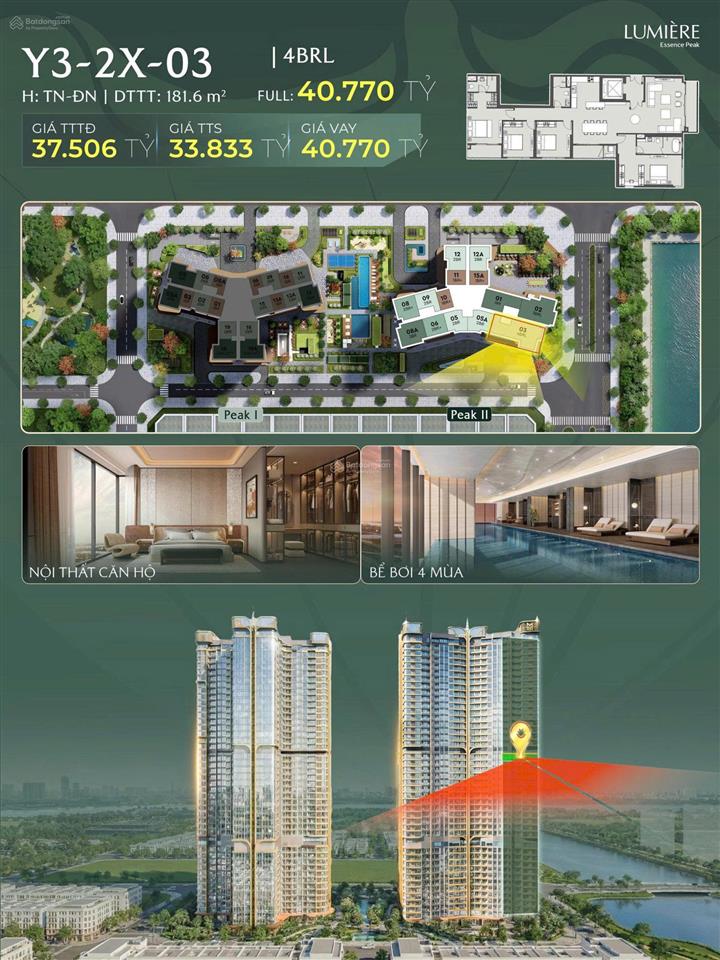 Căn hộ 4pn private lift view hồ tại vinhomes cổ loa  đông anh  hà nội