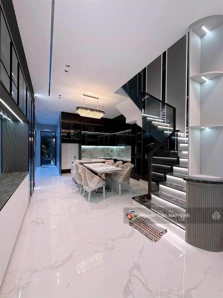 Bán nhà đường số lâm văn bền 68m2 ngang 5m nhà 3 tầng 4 phòng ngủ full nội thất mới chỉ 9 tỷ nhỉnh