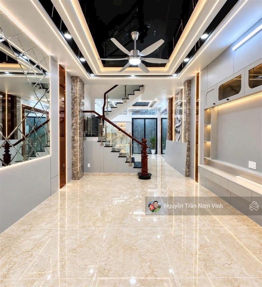 Bán nhà đường số 79 tân quy lotte ngang 7.4m dài 17m 118m2 công nhận đủ 3 tầng 4 phòng chỉ 10.5 tỷ
