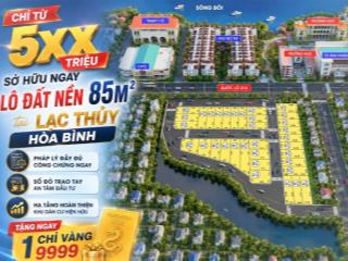 Đất nền sổ đỏ chỉ từ 500 triệu
