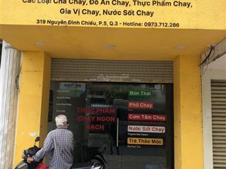 Cho thuê nhà mặt tiền nguyễn đình chiểu q3  40m2  5 tầng  tiện kinh doanh các ngành nghề