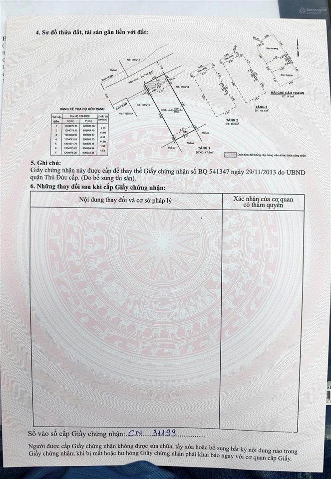 Hiếm có! nhà 4 tầng full nội thất hẻm xe hơi tỉnh lộ 43, tam bình, thủ đức chỉ 5,4 tỷ