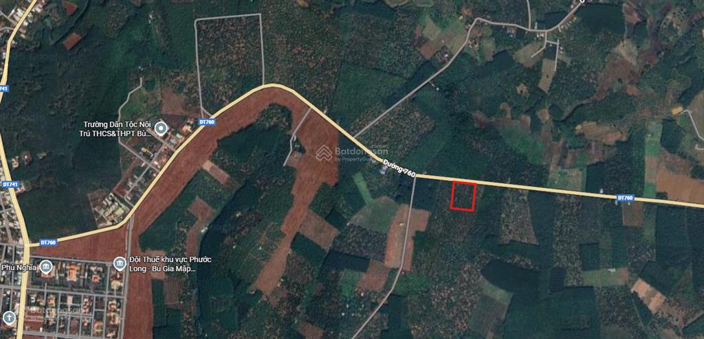 Đất rẫy 3,8ha, 700m2 đất ở, mặt tiền 113m, dài 270m, đường đt 760, đường nhựa rộng 42m