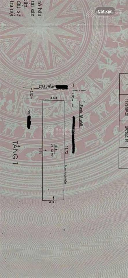 Bán đất tại âu cơ, tân bình, 6,8 tỷ, 75m2, pháp lý đầy đủ, giá cực chất, uy tín