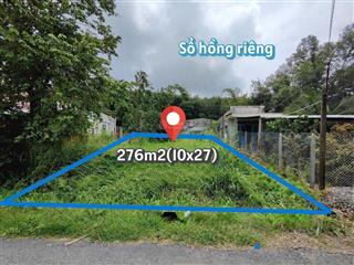 Bán đất 276m² đường cây trôm mỹ khánh giá 1ty2, gần khu dân cư mỹ khánh & tỉnh lộ 7 sổ hồng riêng