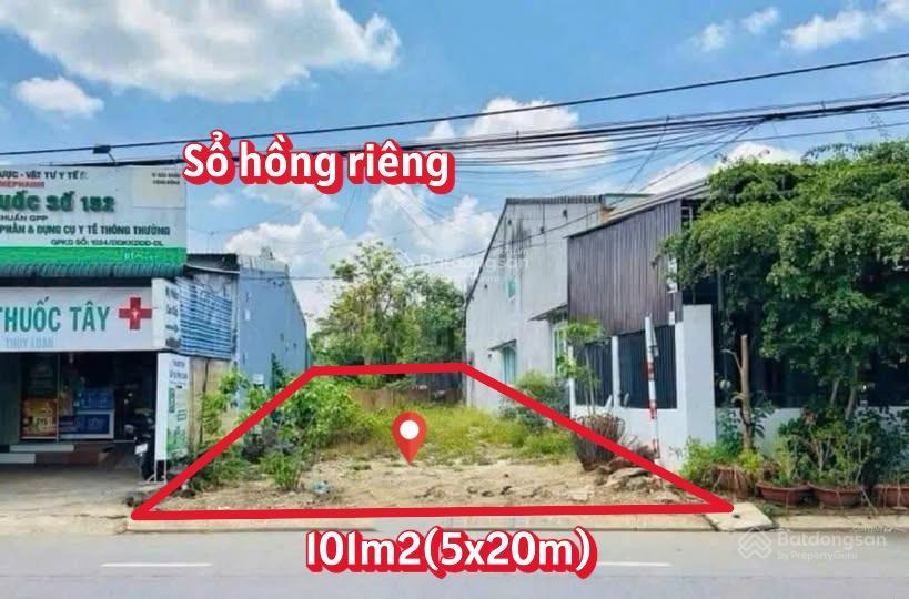 Bán đất 101m² giá 1ty2 đường hồ văn tắng gần bv xuyên á, chợ tân phú trung củ chi, sổ hồng