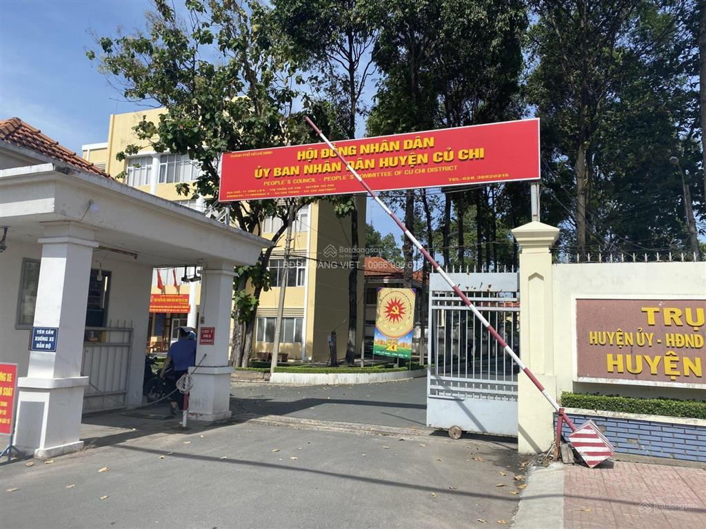 Bán gấp lô đất 90m2 giá 1ty2 đường cây da xã tân phú trung, củ chi gần trường học  sổ hồng riêng