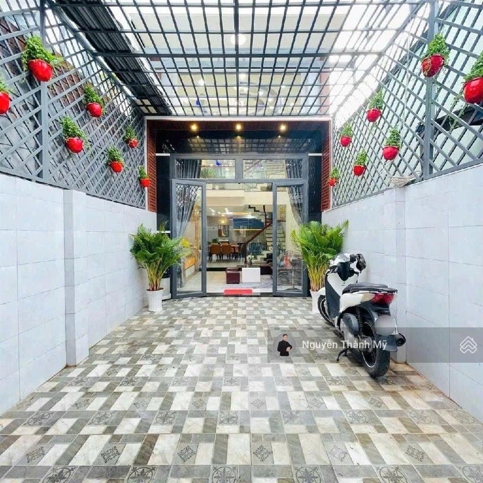 Siêu phẩm mặt tiền  mt nhánh lê văn thọ  4x16m  chỉ 9,x đồng!