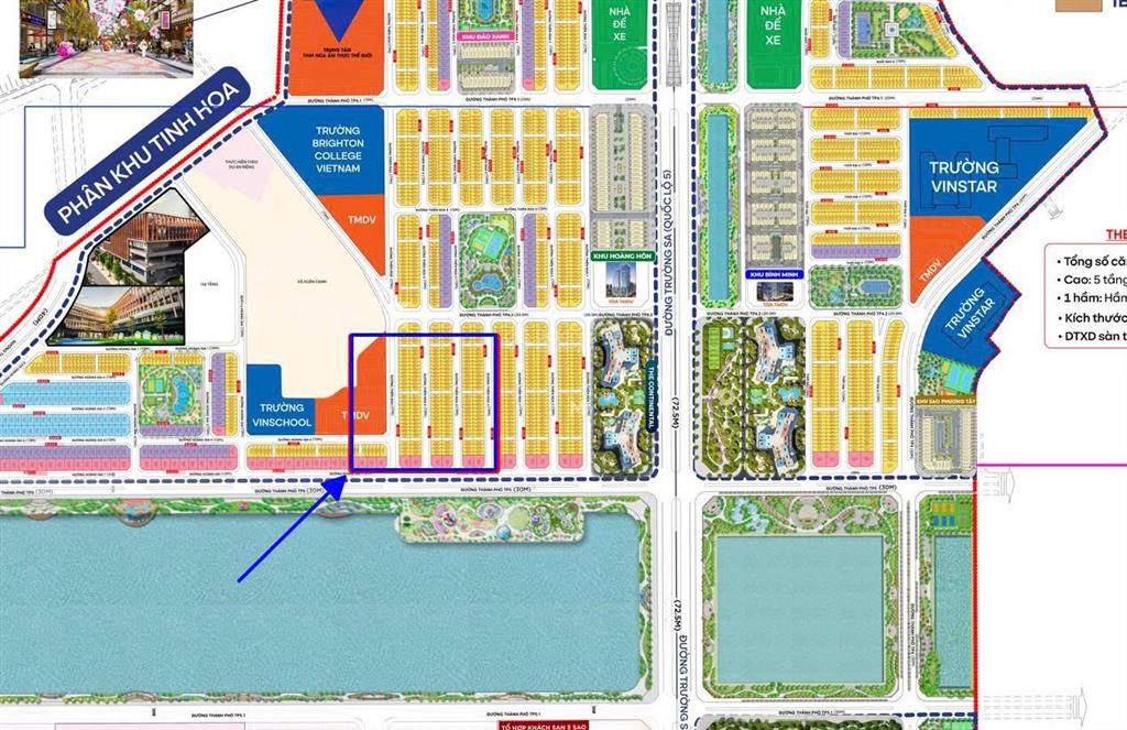 Liền kề xẻ khe 75m2 ngay gần hồ thiên nga lớn cách mấy chục mét