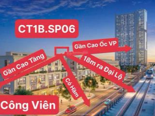 Căn 90m2 có hầm mt 6m đối diện expo tại vin cổ loa, chỉ cần 4 tỷ vay 0%/24 tháng, lsnh 0  6%/5 năm