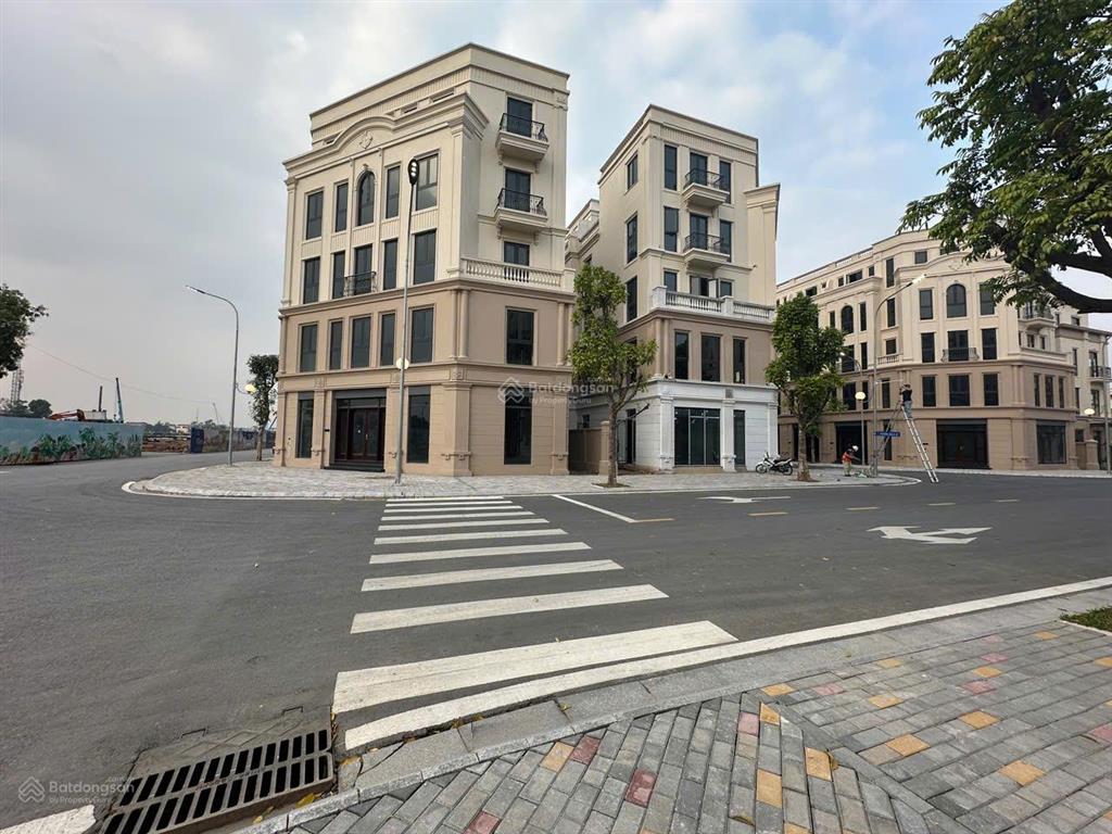 Shophouse 85m2 có hầm mt 6m đối diện expo tại vin cổ loa, chỉ cần 4 tỷ vay 0%/24 tháng, 06%/5 năm