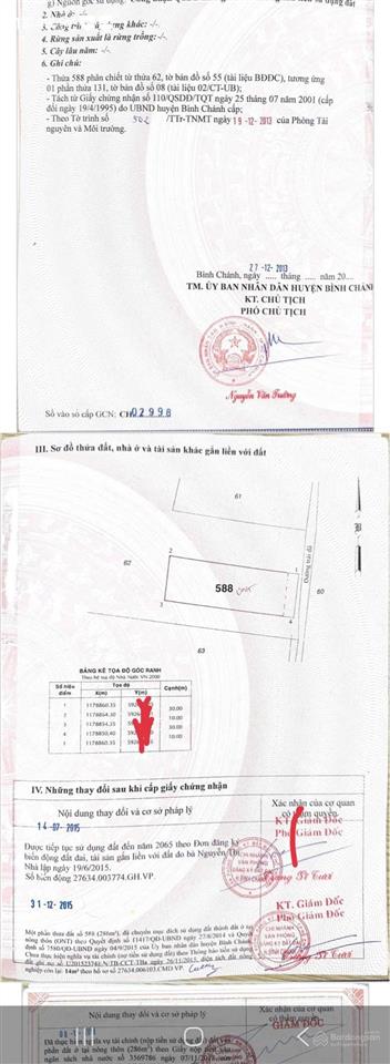 Bán đất ngang 10m đường xe hơi 1/ giữa hl11 và đường t14, xã tân quý tây, bình chánh