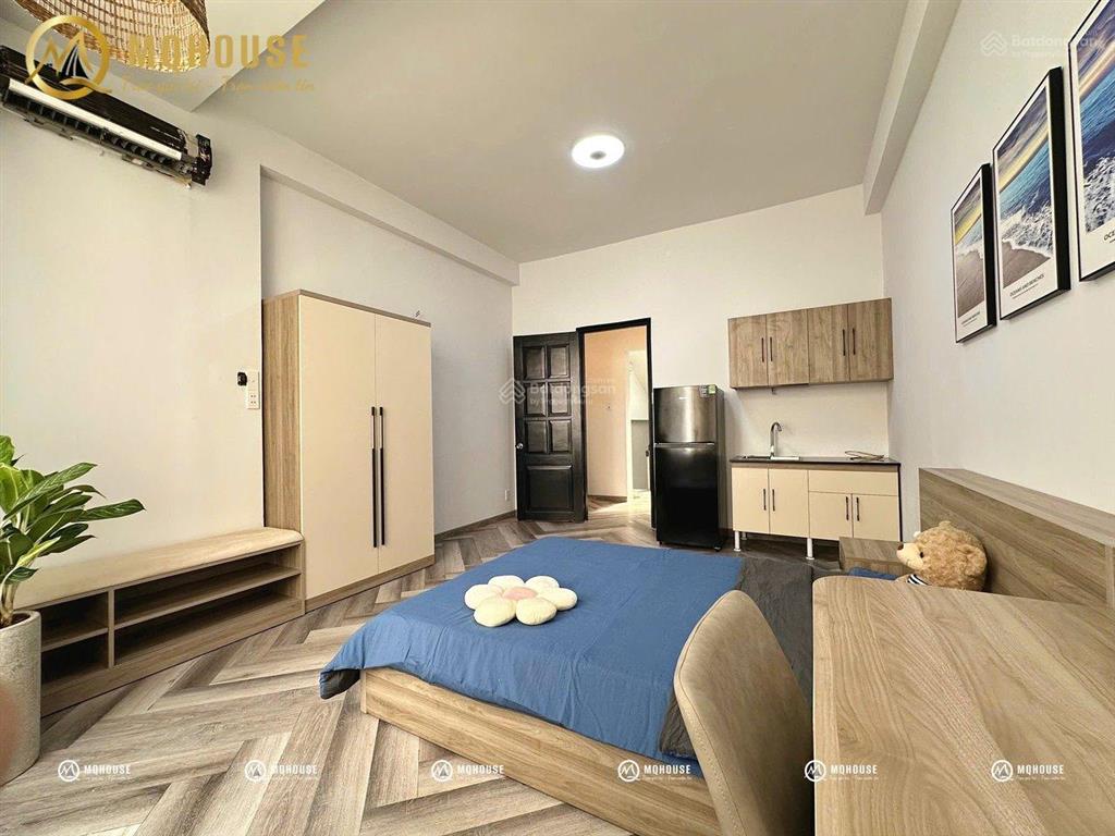 Cho thuê studio giá tốthoàng hoa thámsẵn nội thấtcửa sổ trờingay khu k300