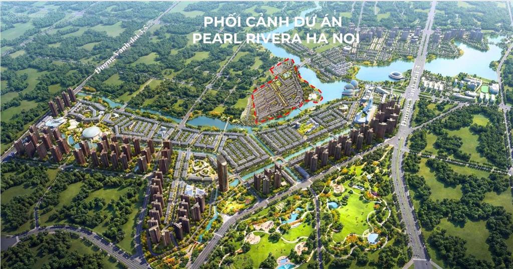 Pearl rivera mê linh sở hữu nhà phố từ 90m | giá từ 13 tỷ | chiết khấu lên đến 7%