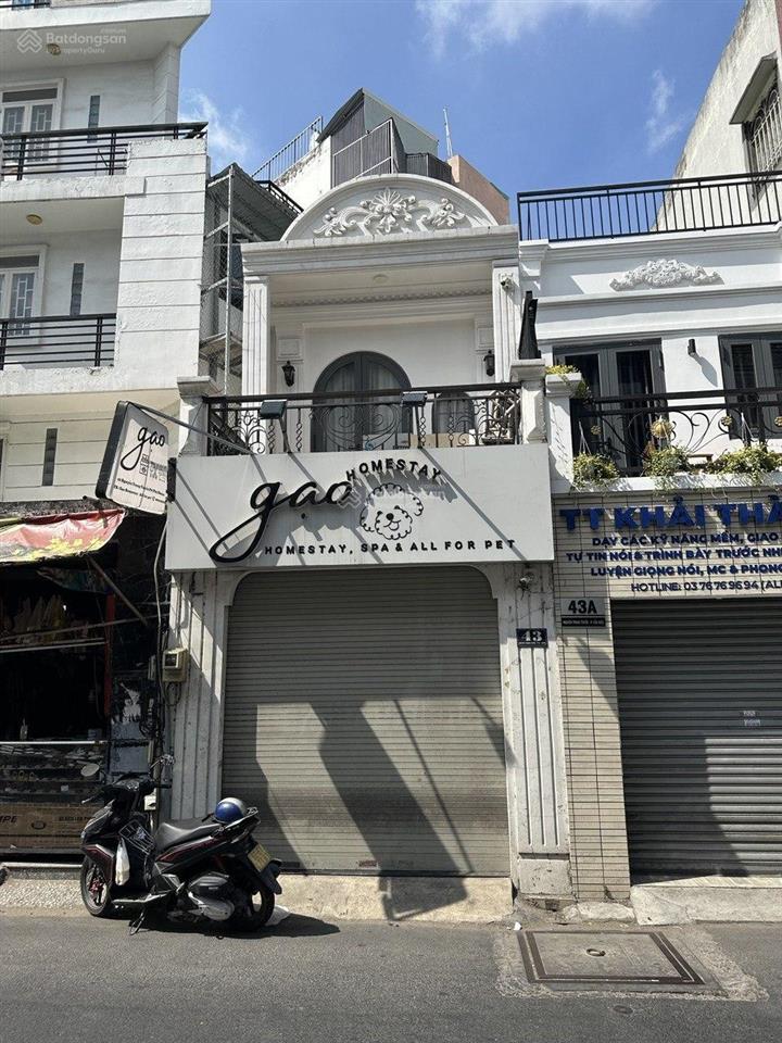 Bidv thanh lý nhà mặt tiền 43 nguyễn trọng tuyển, phú nhuận, tp.hcm