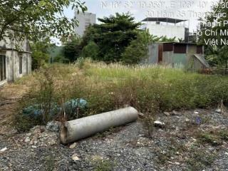 Bidv thanh lý quyền sử dụng đất diện tích 843,1m² mặt tiền phường an phú đông, tp.hcm