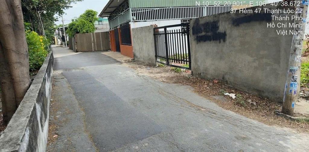 Bidv thanh lý quyền sử dụng đất diện tích 843,1m2 mặt tiền phường an phú đông, tp. hcm