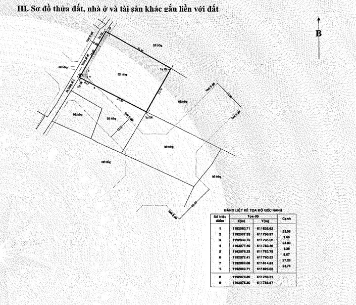 Bidv thanh lý quyền sử dụng đất diện tích 876,0m² tại phường bình trưng, tp.thủ đức, hồ chí minh