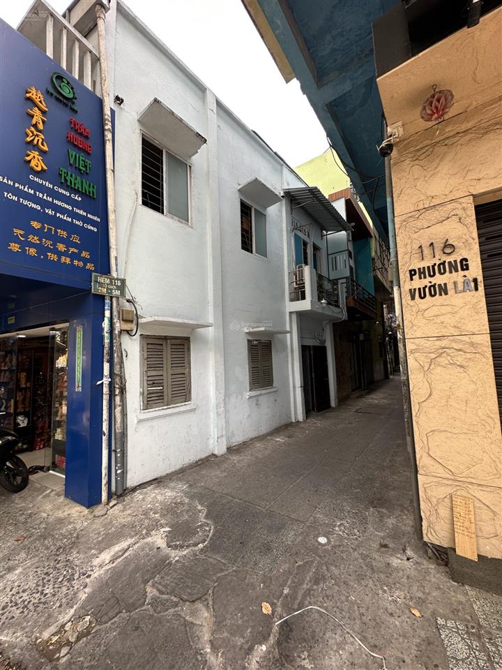 Bidv thanh lý nhà đất nguyễn chí thanh, p. vườn lài (quận 10 cũ)  giá khởi điểm 9,336 tỷ