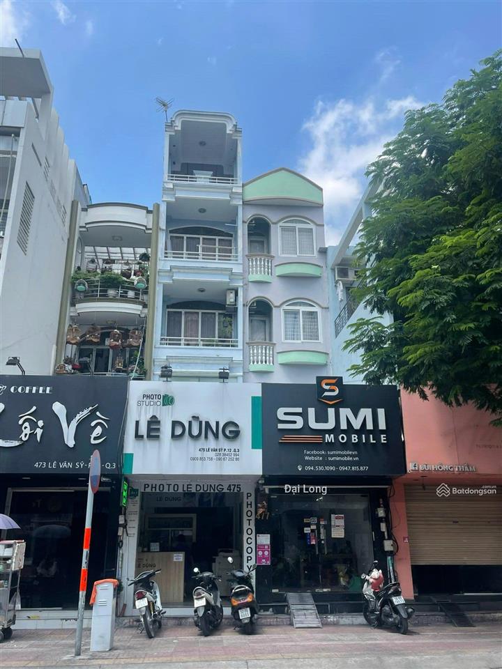 Vị trí vàng lê văn sỹ q.3 mặt tiền đẹp, giá đầu tư 6x16m giá chỉ 39 tỷ bớt lộc.