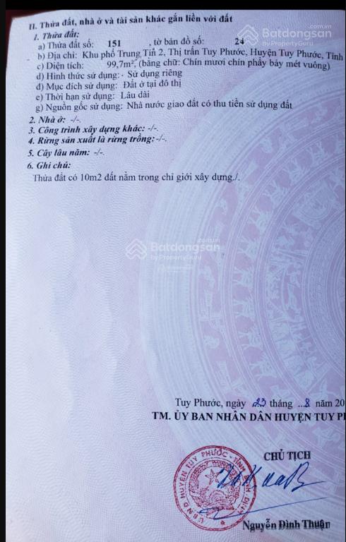 Bán đất nguyễn nhạc, đối diện chợ bồ đề mới
