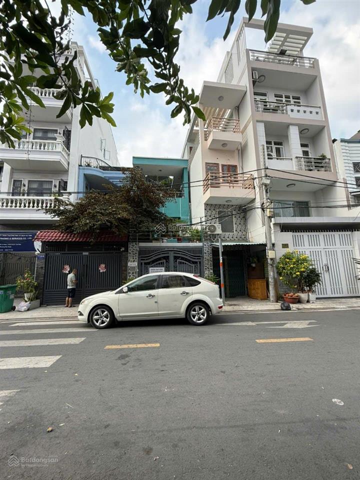 Nhà 4 tầng  mt hẻm xe tải tránh  kế nguyễn thị thập  44m2  5,5 tỉ