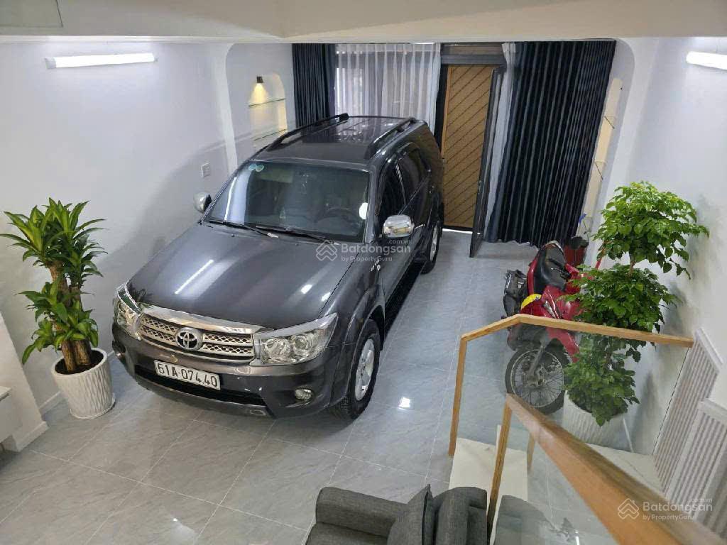 Nhà 4 tầng  nguyễn thị thập  kế phú mỹ hưng  ô tô trong nhà  54,3m2  chỉ 11 tỉ 75
