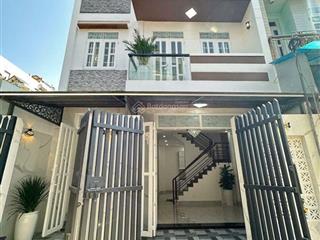 66m2 (6.6x10), 3 tầng mới đẹp, hẻm xe hơi, ngay chợ bình trị đông, kế khu tên lửa aeon bình tân