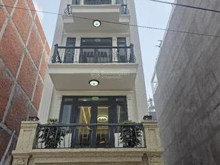 5 tầng mới xây, 72m2(4x18), có thang máy, hẻm 8m thông, khu phân lô, tây lân bình tân, sát bv quận