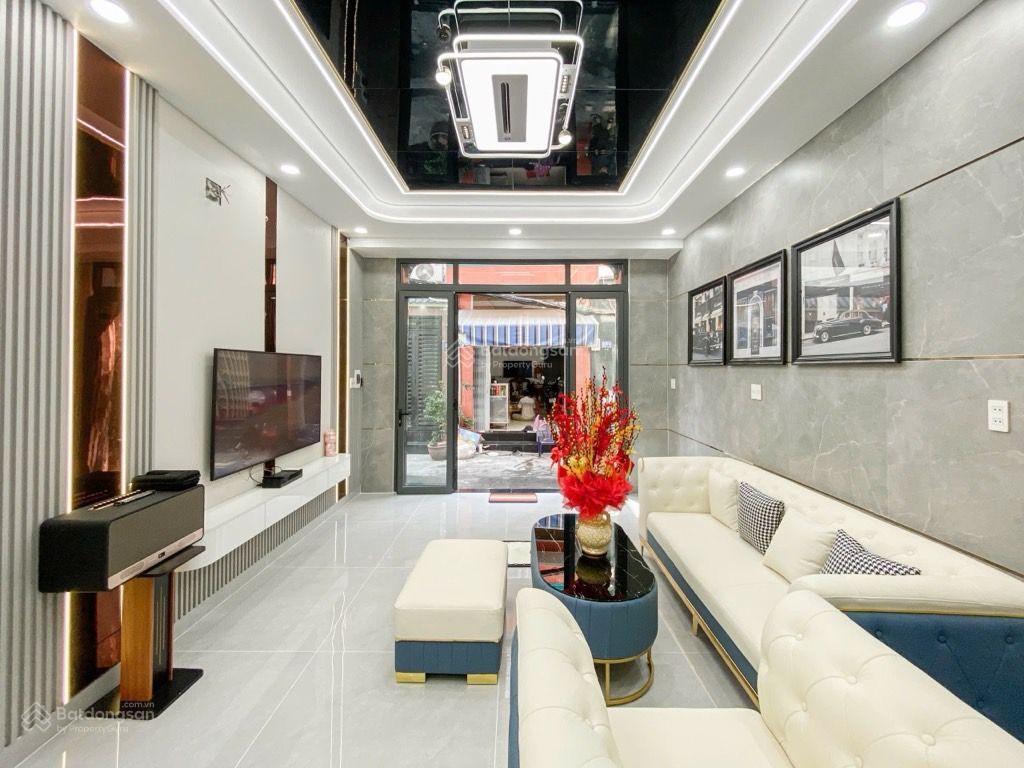 2 tầng lung linh, 3pn, 48m2(4x12m), hẻm xe hơi thông, ông ích khiêm q11, tặng full nội thất