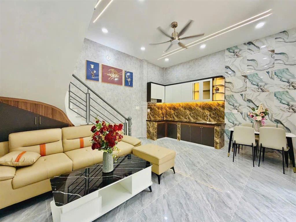 Bán nhà đẹp hẻm xe hơi đường số 21, p.8, gò vấp  ngang gần 6m  full nội thất cao cấp