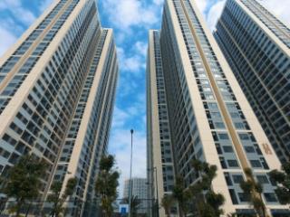 Cho thuê shop tầng 2 vinhomes smart city. diện tích 54,3m2 giá thuê 12tr