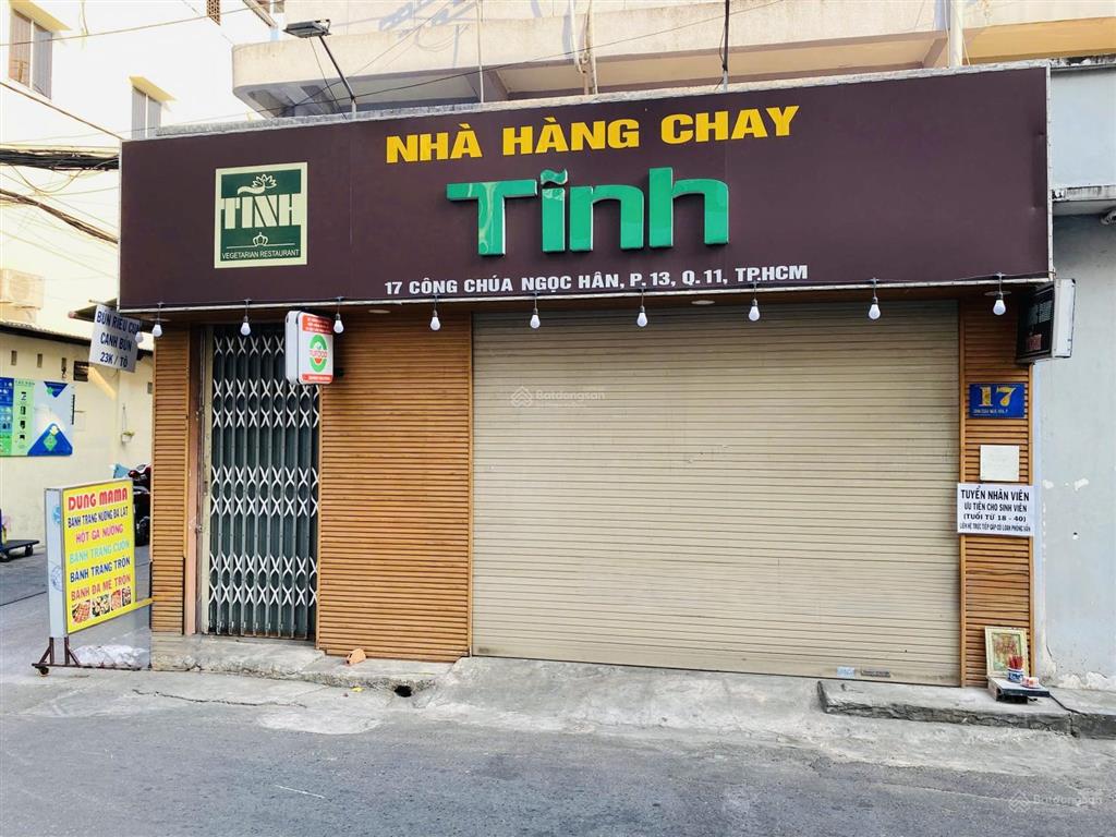 Góc 2 mặt tiền số 17 công chúa ngọc hân,phường 13, quận 11. dt 6.1 x13m.