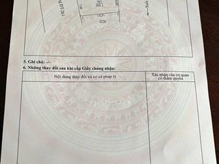 Bán 105m2 đất mặt đường 261. mặt tiền 7m nở hậu 8m. phổ yên thái nguyên.