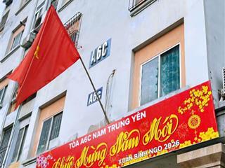 Cần tiền bán gấp chung cư a6c mạc thái tổ, cầu giấy 55m2 2n2w sổ đỏ 4,5 tỷ nhà đẹp full đồ ở ngay