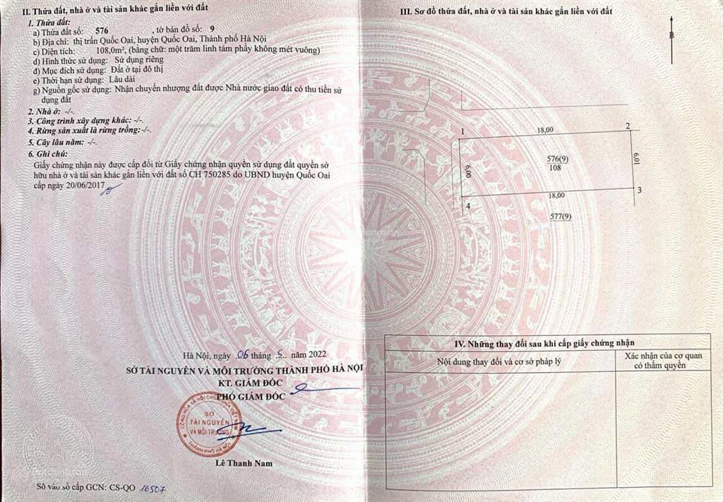 Cần bán lô góc, hai mặt tiền, siêu vip, làn 2 đường bắc nam, cách ga metro 300m khu đấu giá dg02