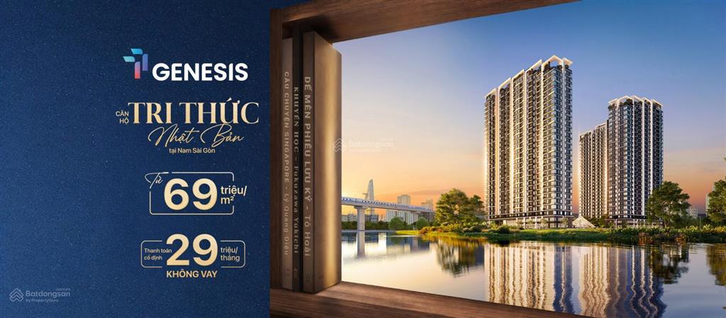 Tt genesis căn góc 69m2 liền kề phú mỹ hưng  tt chỉ 29tr/tháng, ck tới 11%   ngay 0906 589 ***