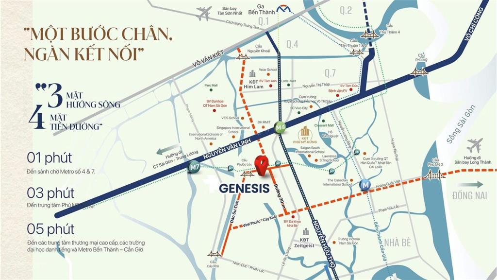 Tt genesis căn góc 69m2 liền kề phú mỹ hưng  tt chỉ 29tr/tháng, ck tới 11%   ngay 0906 589 ***
